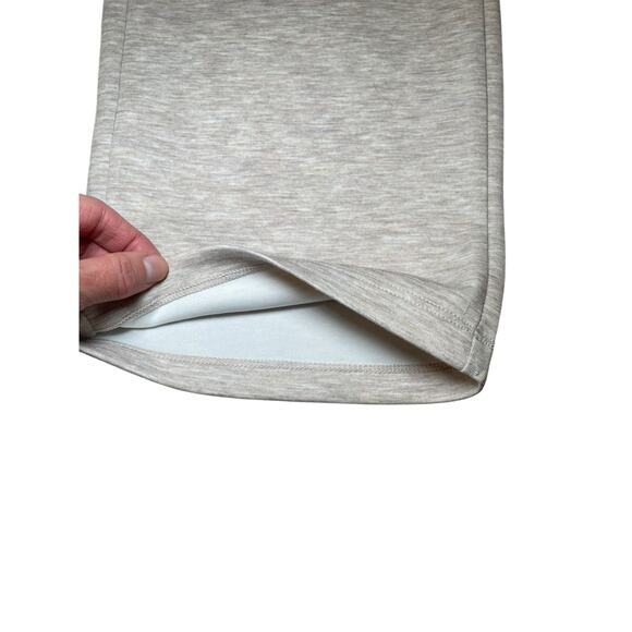 NWT Yogalicious Women Medium Pleat Front Scuba Pant Trouser Straight Leg Cream - Picture 10 of 16